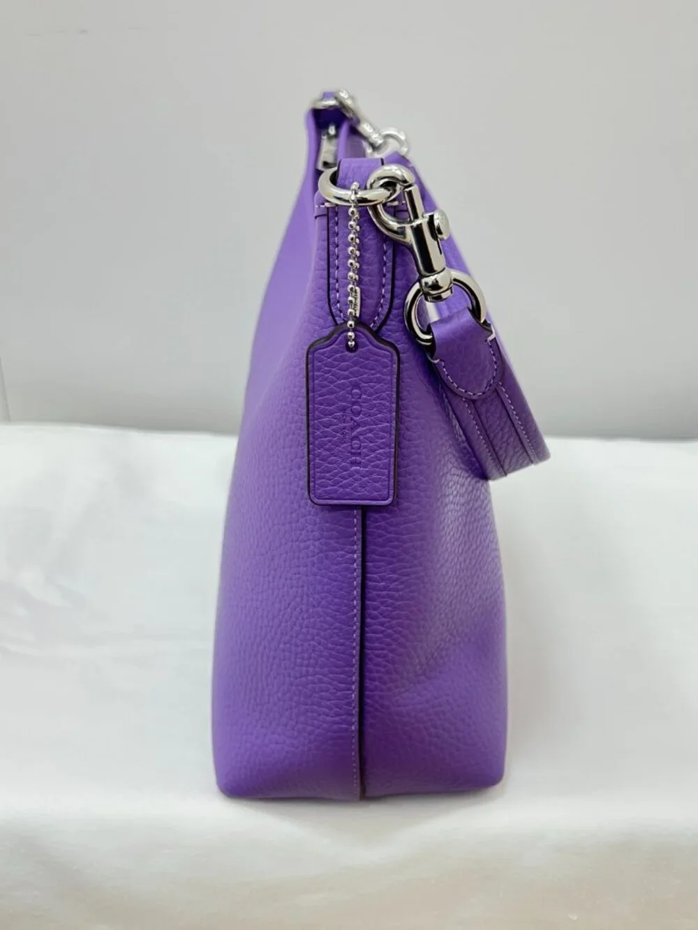 Coach Purple Laurel Shoulder Bag CR148 with Removed Tags